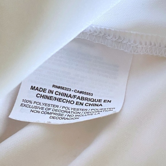 NIKE Golf Tour Performance Polo Men’s Size Medium White Short Sleeve Dri-Fit - Picture 5 of 8